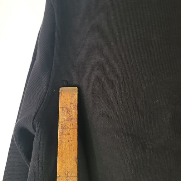 Hugo Boss- Men's Sidney Zip Neck Sweater- Black in color- size Medium - Picture 9 of 11